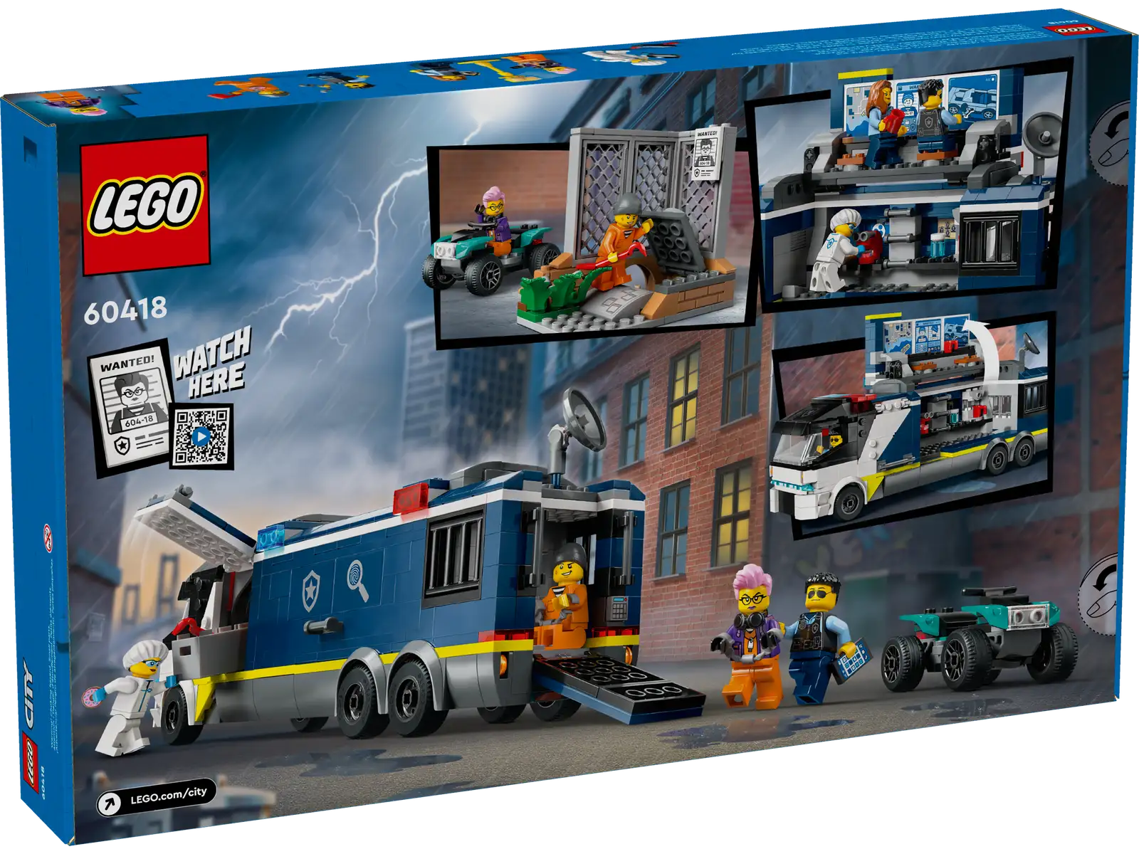 60418 Police Mobile Crime Lab Truck