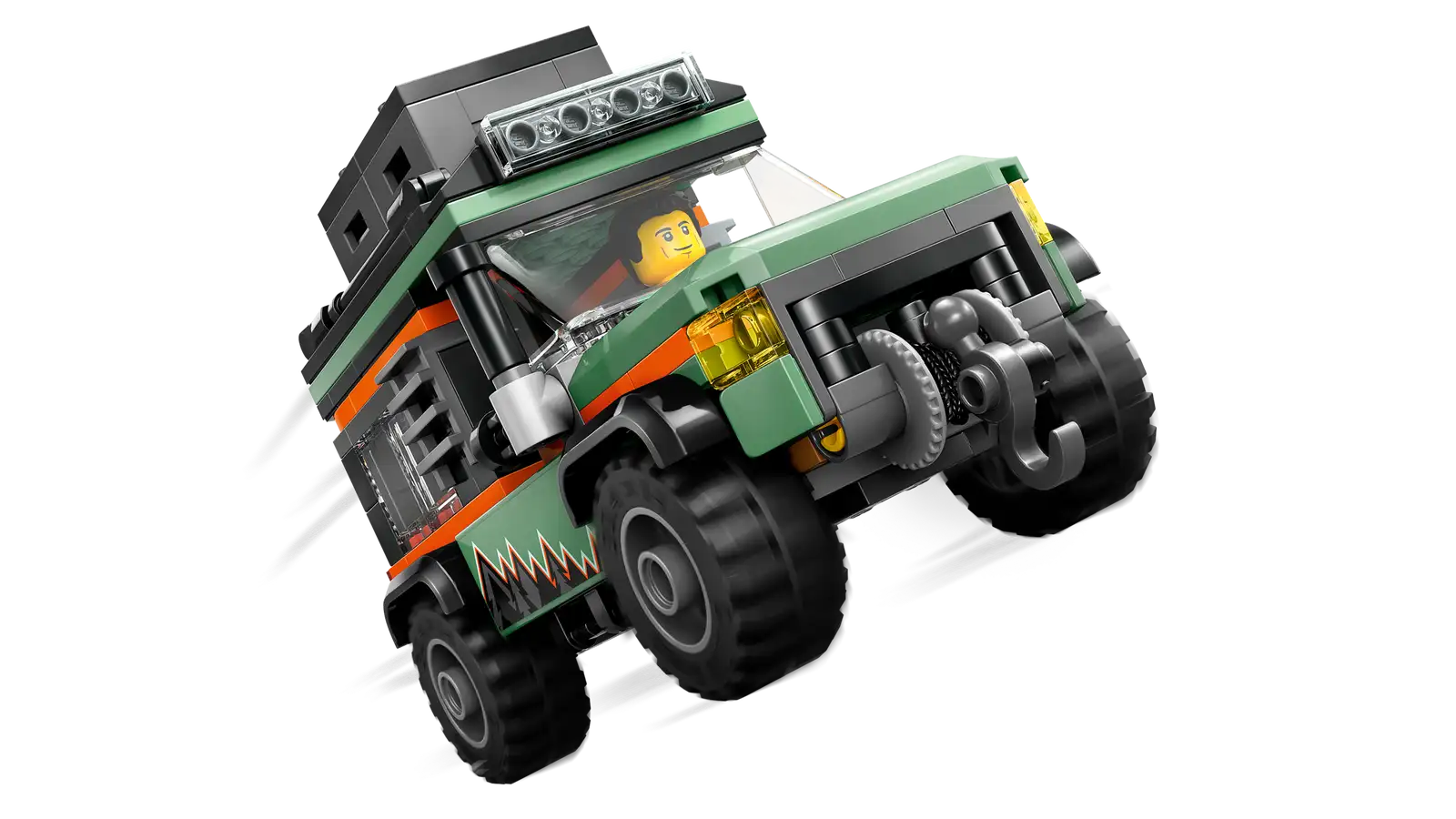 Custom MOC-102806 Travel Off-road Vehicle Car 436 Parts Kids Custom MOC-102806 Travel Off-road Vehicle Car 436 Parts Kids