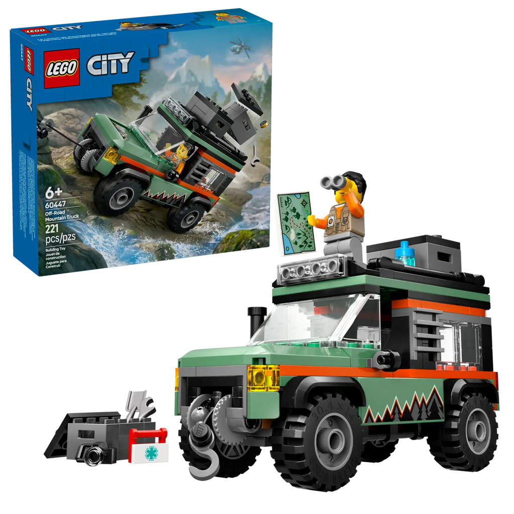 60447 Off-Road 4x4 Mountain Truck — Piccolo Mondo Toys