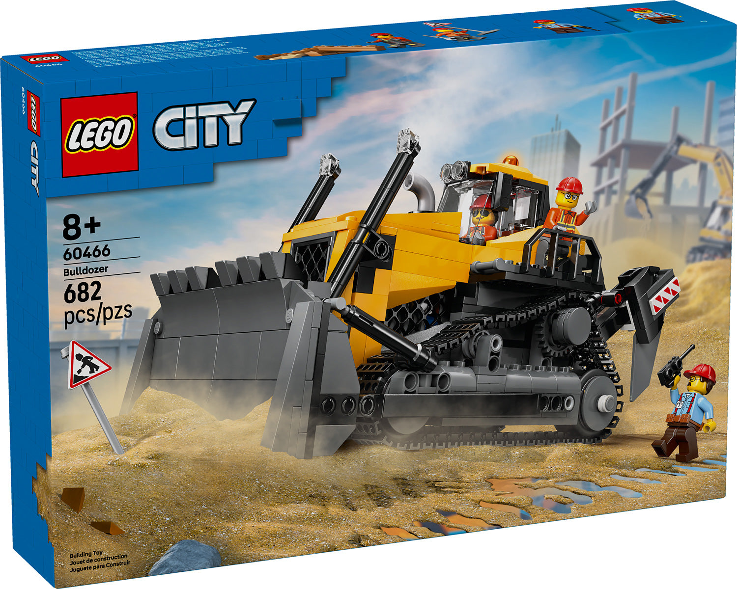 60466 Yellow Bulldozer