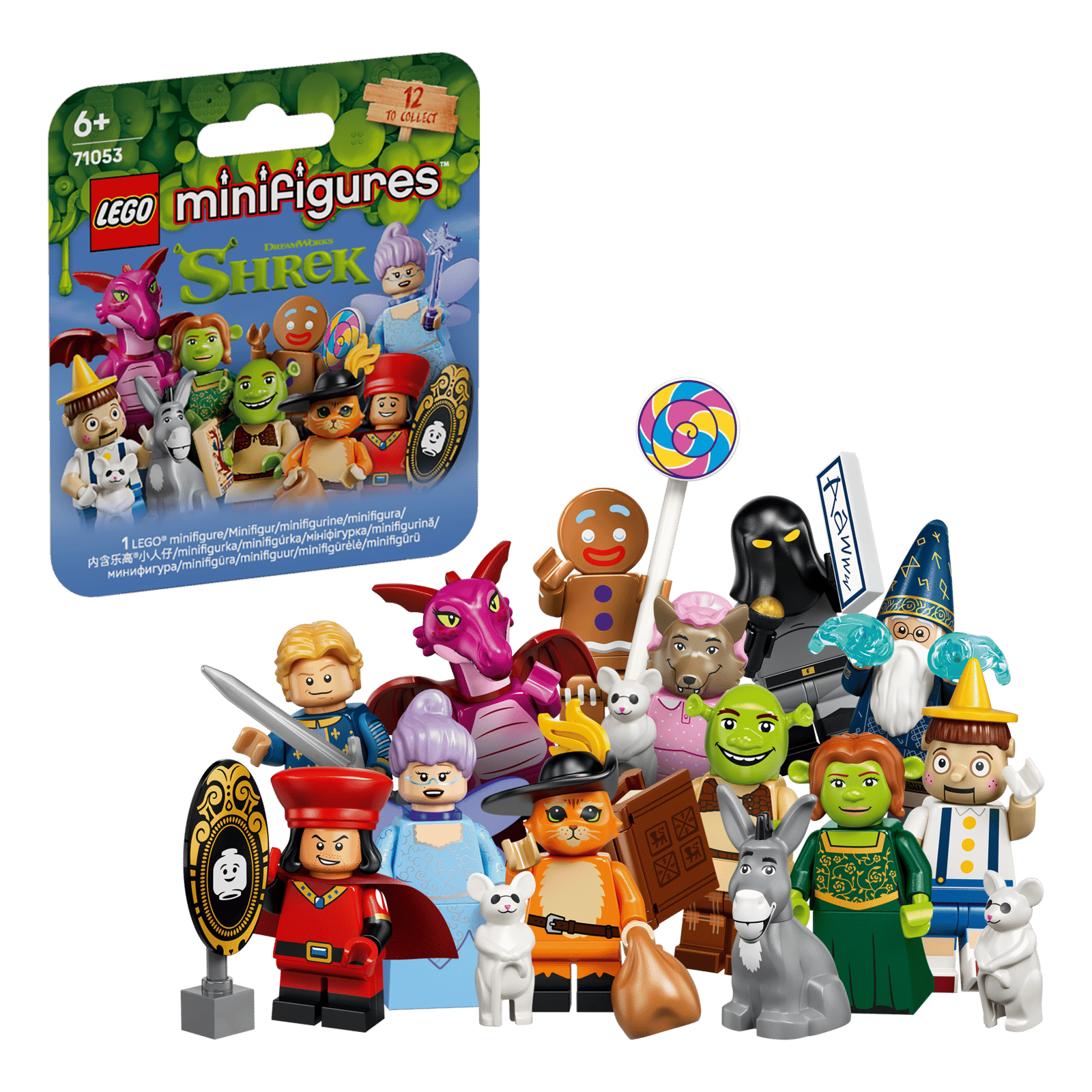 71053 Shrek Series Minifigures
