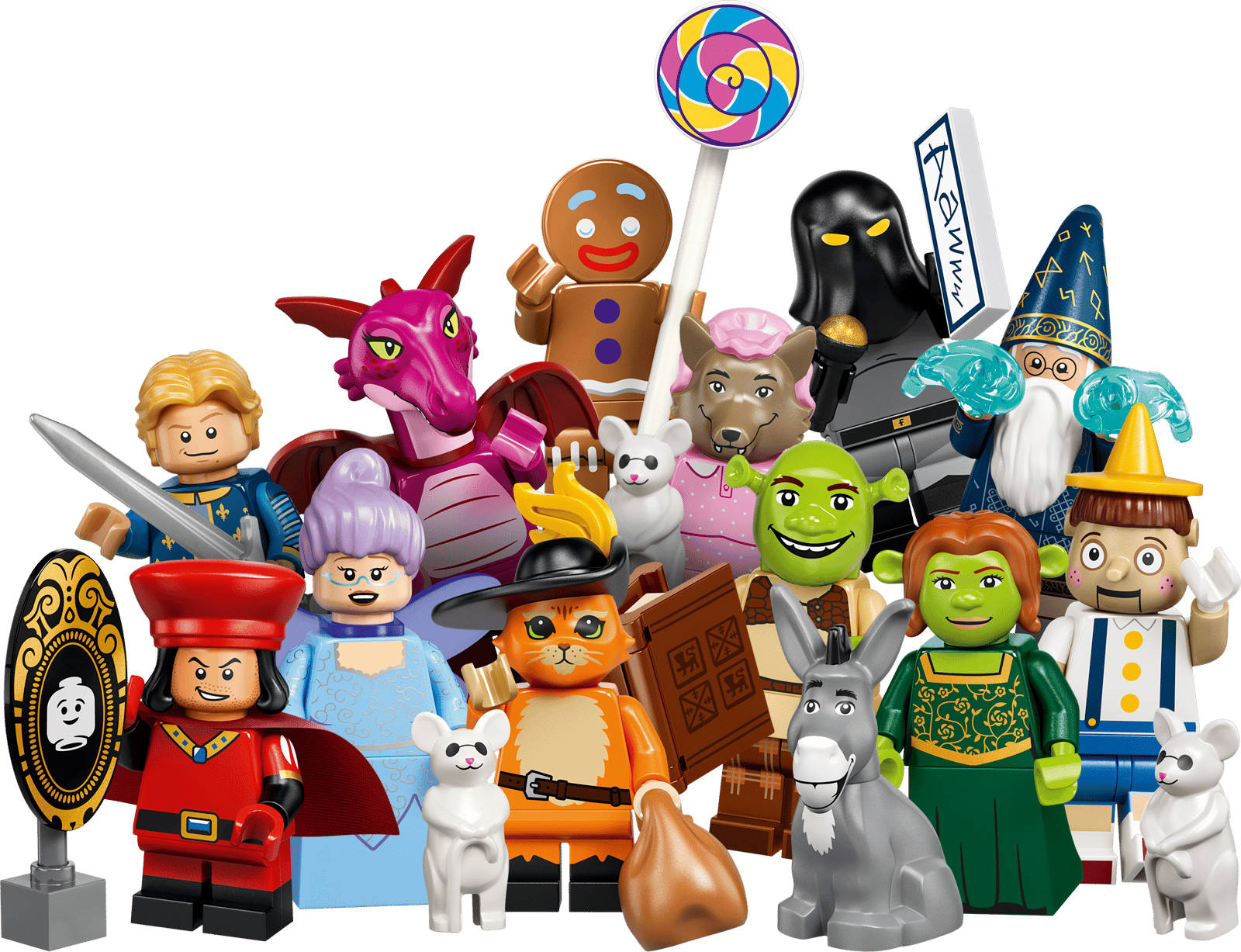 71053 Shrek Series Minifigures