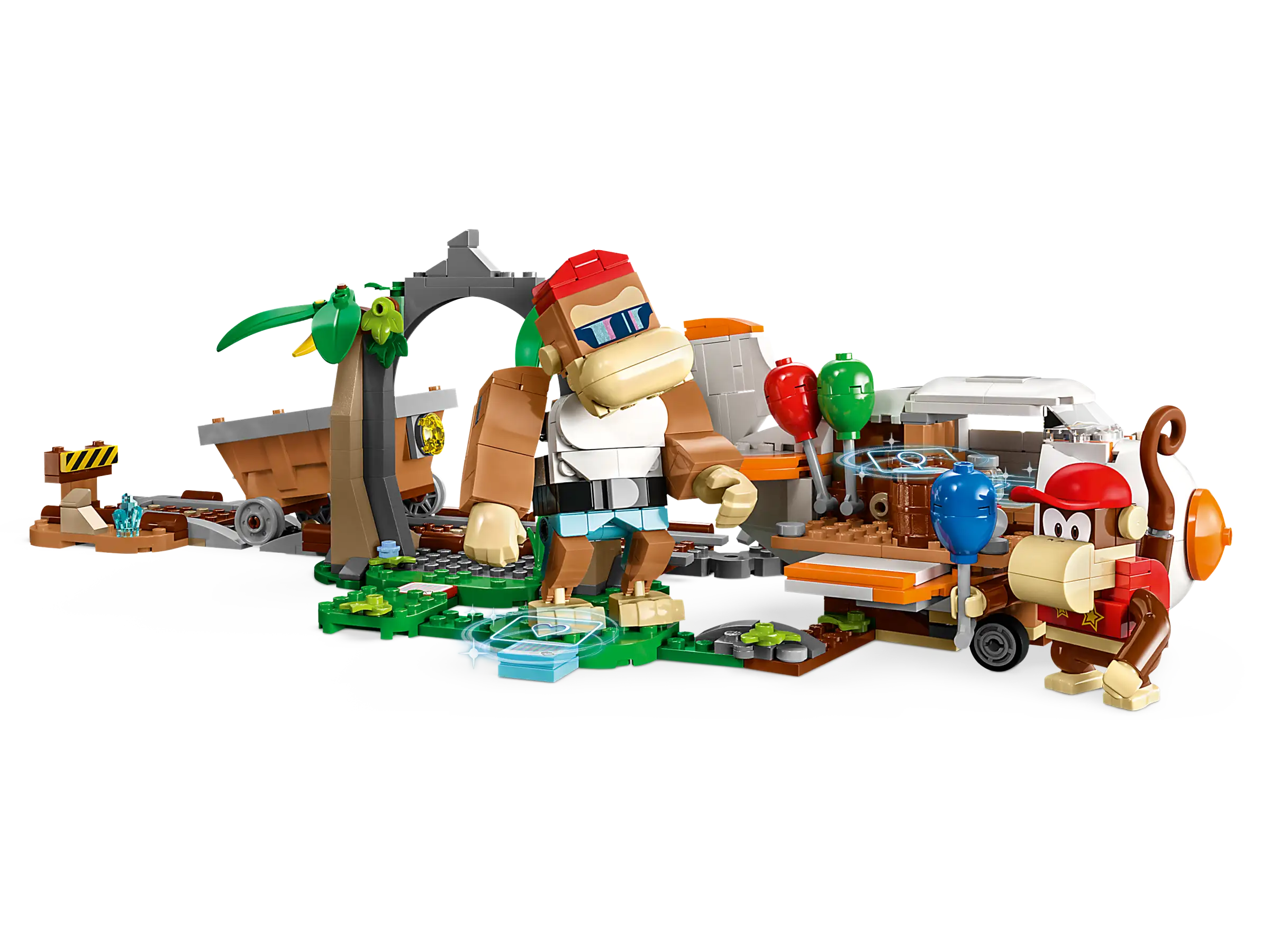 Lego - Super Mario Diddy Kong's Mine Cart Ride Expansion Set 71425