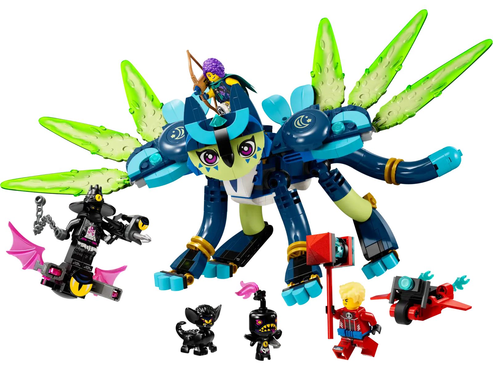 71476 Zoey and Zian the Cat-Owl — Piccolo Mondo Toys 71476 Zoey and Zian the Cat-Owl — Piccolo Mondo Toys