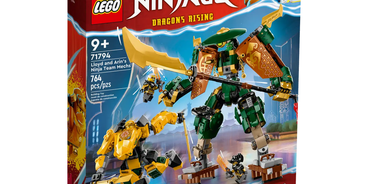 71794 Lloyd and Arin's Ninja Team Mechs — Piccolo Mondo Toys