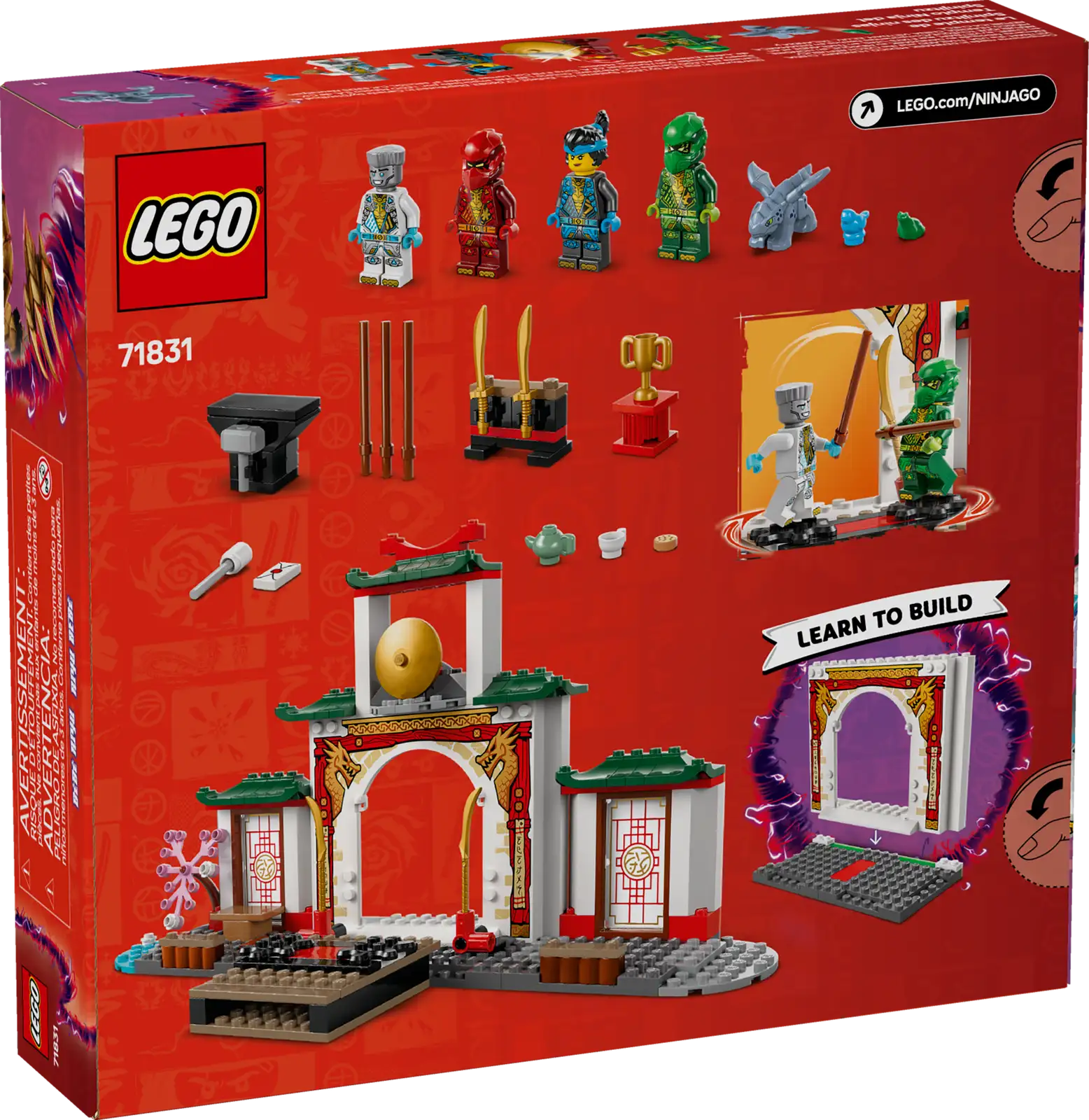 71831 Ninja Spinjitzu Temple — Piccolo Mondo Toys 71831 Ninja Spinjitzu Temple — Piccolo Mondo Toys