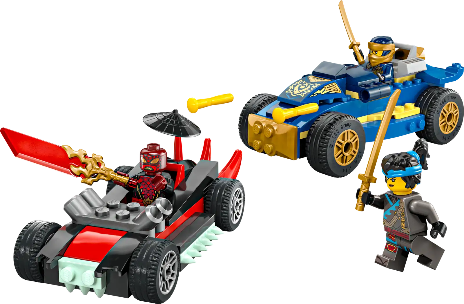 Backa Raca Rouge 71840 Rogue vs. Drix Race Car Duel — Piccolo Mondo Toys