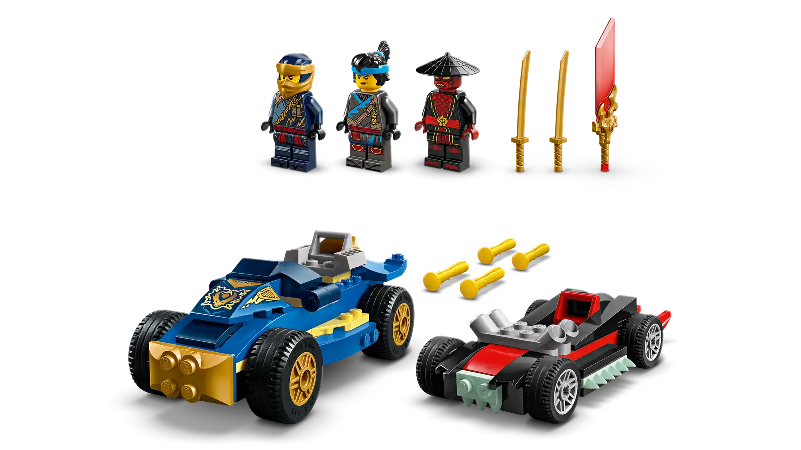 Backa Raca Rouge 71840 Rogue vs. Drix Race Car Duel — Piccolo Mondo Toys