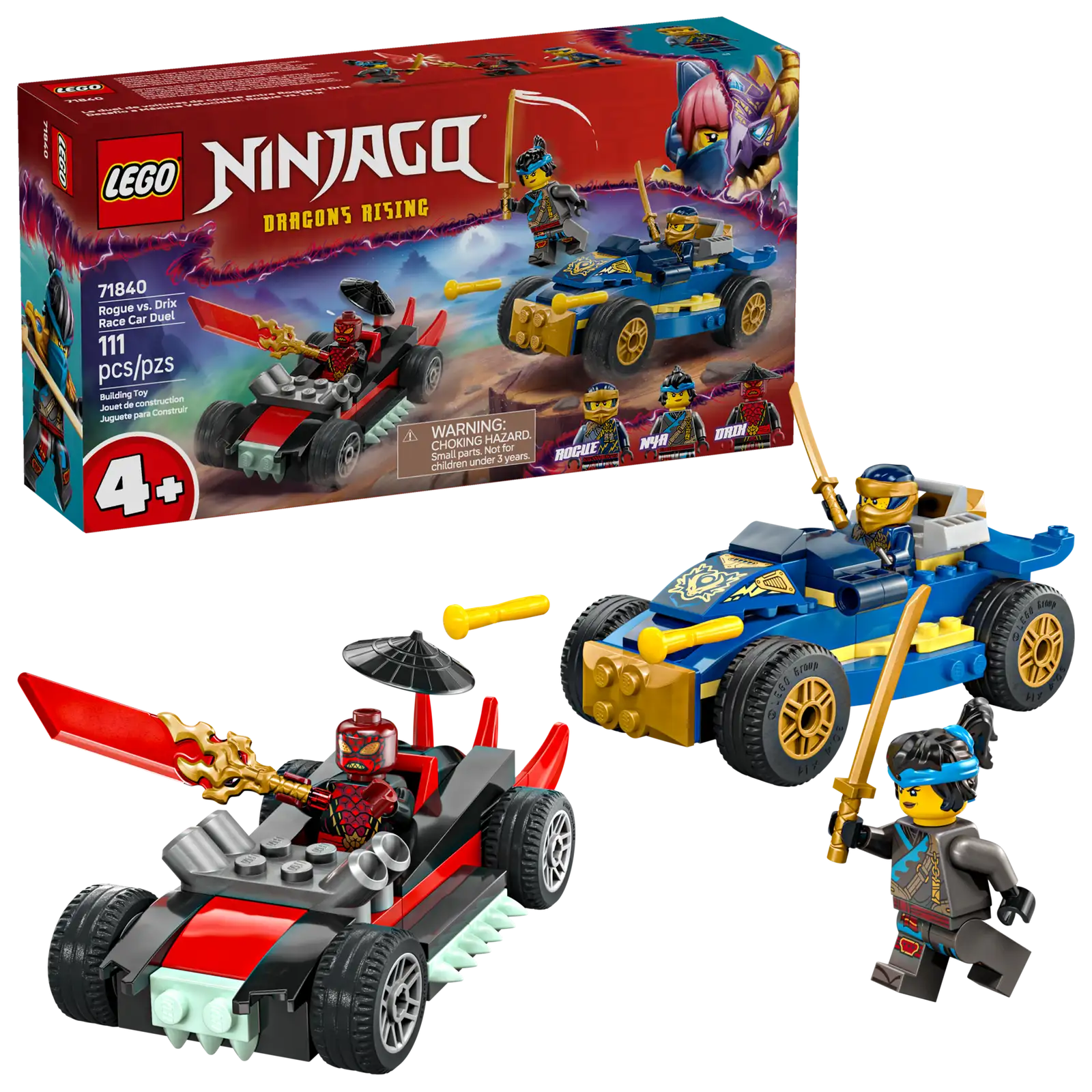71840 Rogue vs. Drix Race Car Duel