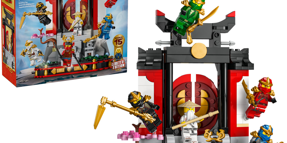 71866 Ninja Character Display 15th Anniversary — Piccolo Mondo Toys