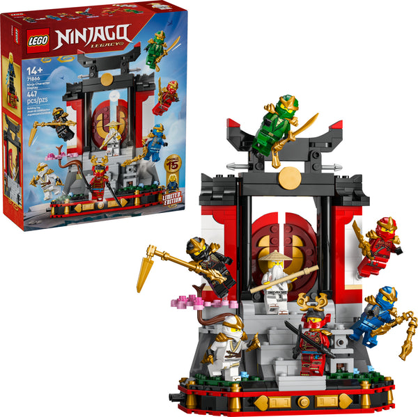 71866 Ninja Character Display 15th Anniversary — Piccolo Mondo Toys