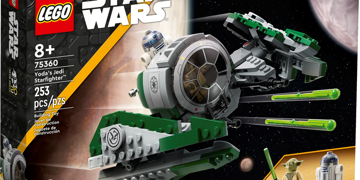 Lego yoda jedi starfighter hotsell
