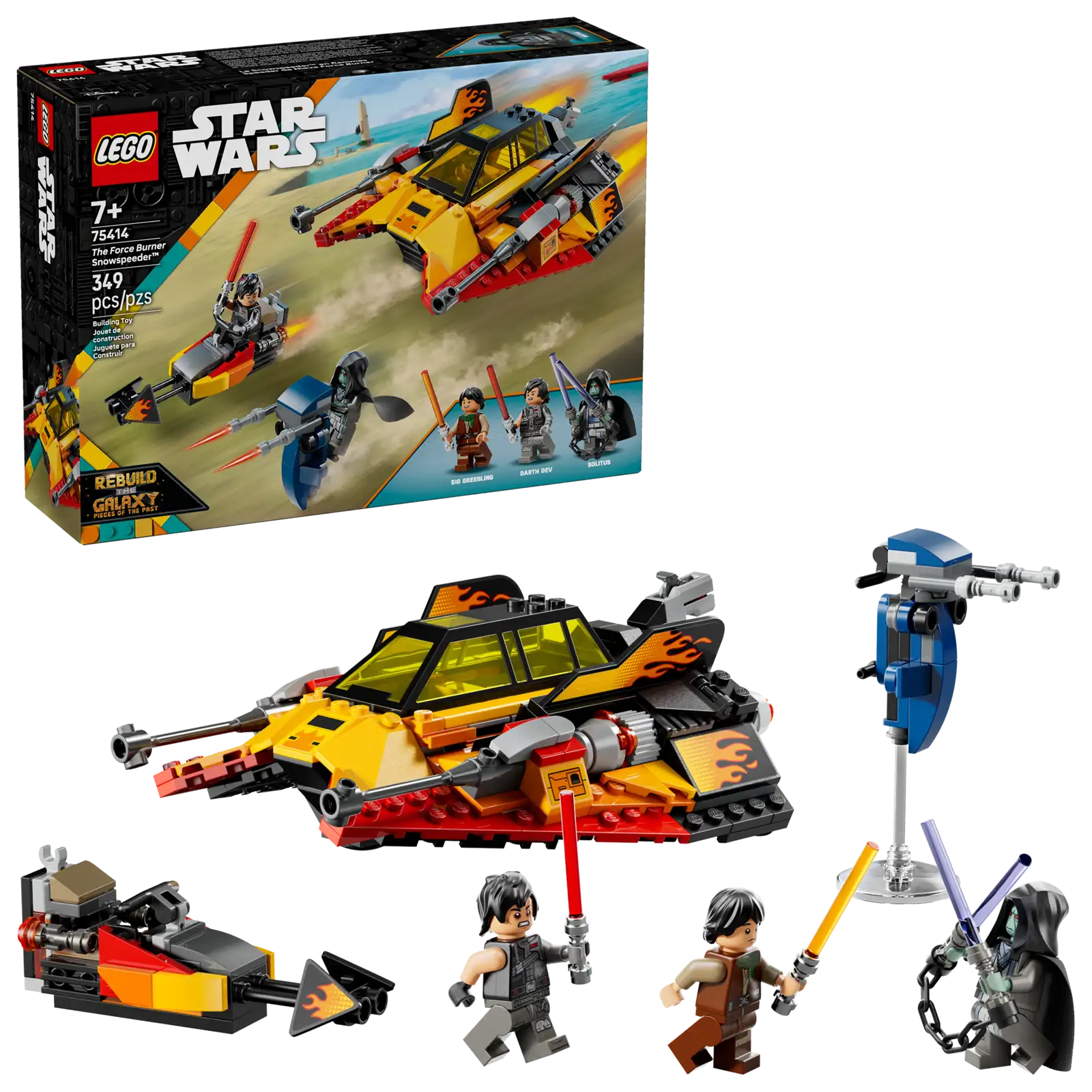 75414 The Force Burner Snowspeede
