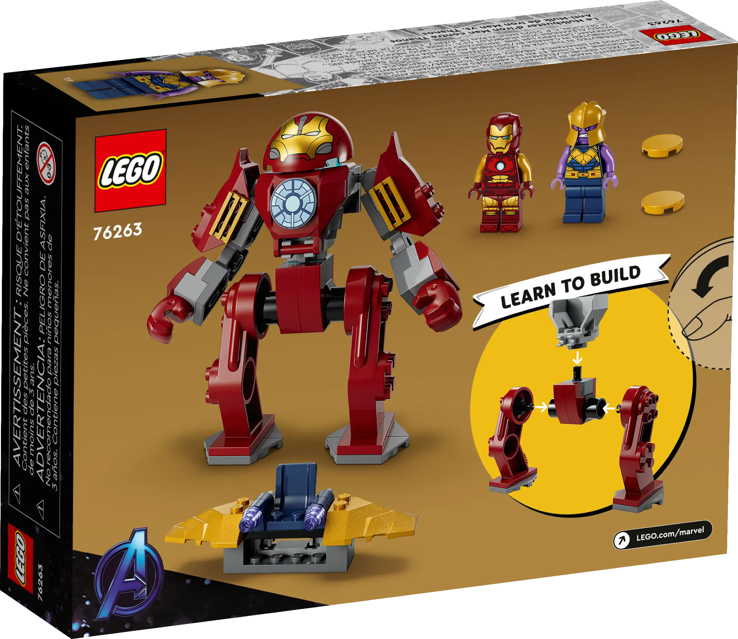 76263 Iron Man Hulkbuster vs. Thanos