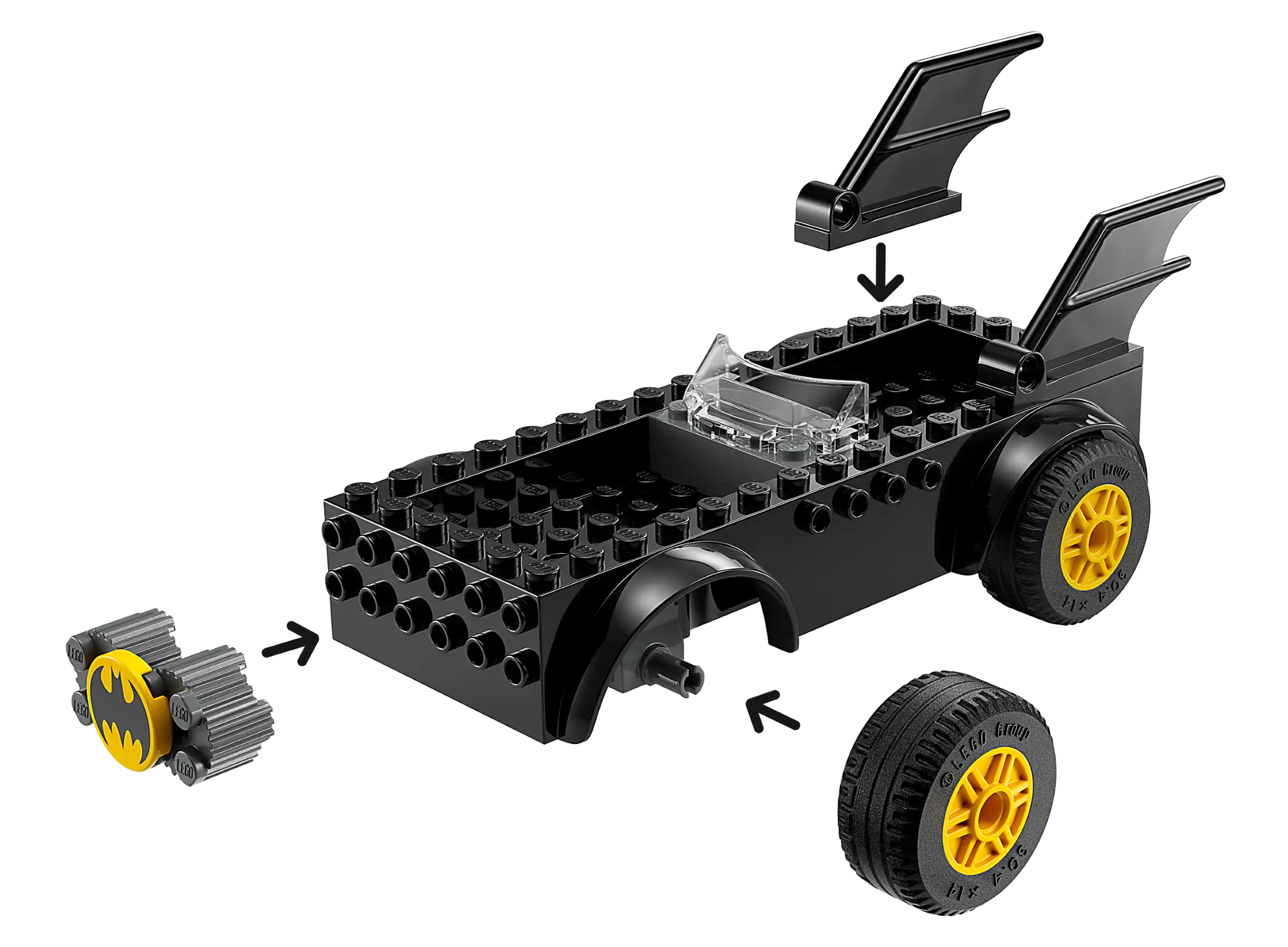 76264 Batmobile™ Pursuit: Batman™ vs. The Joker™