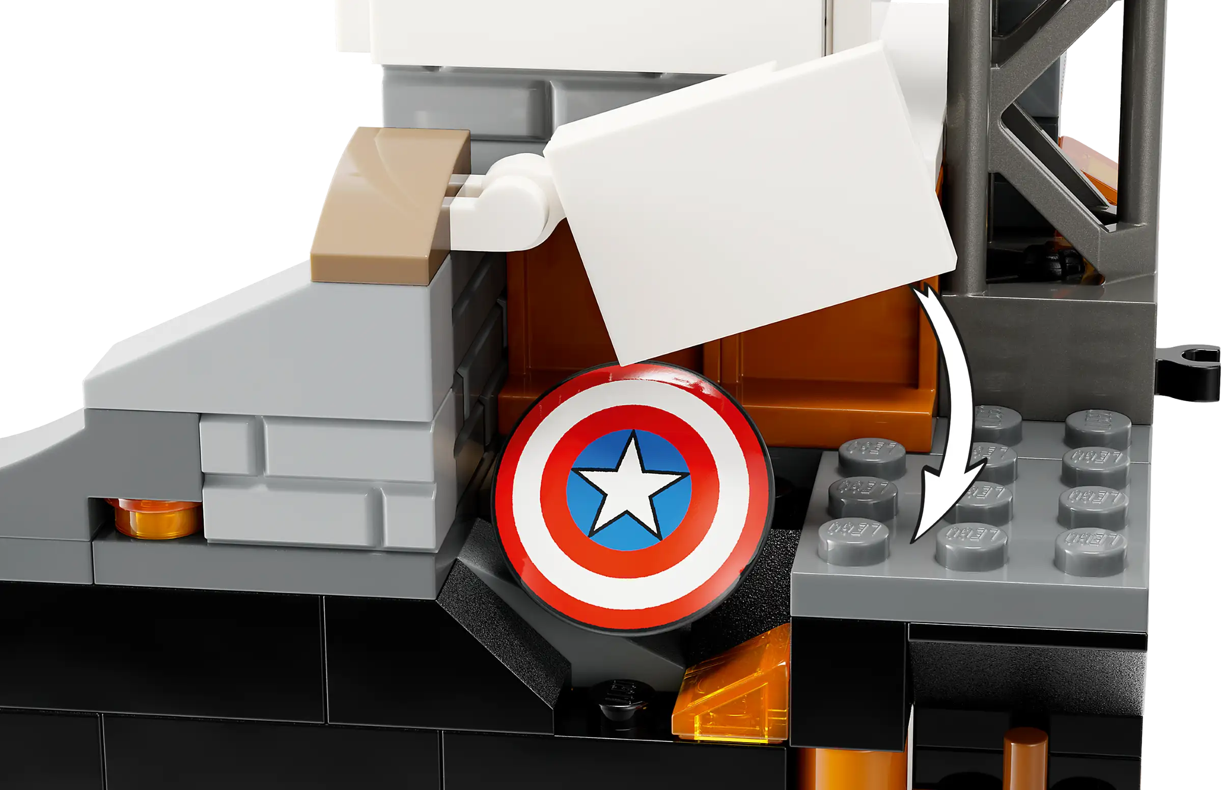 Captain america first online avenger lego sets