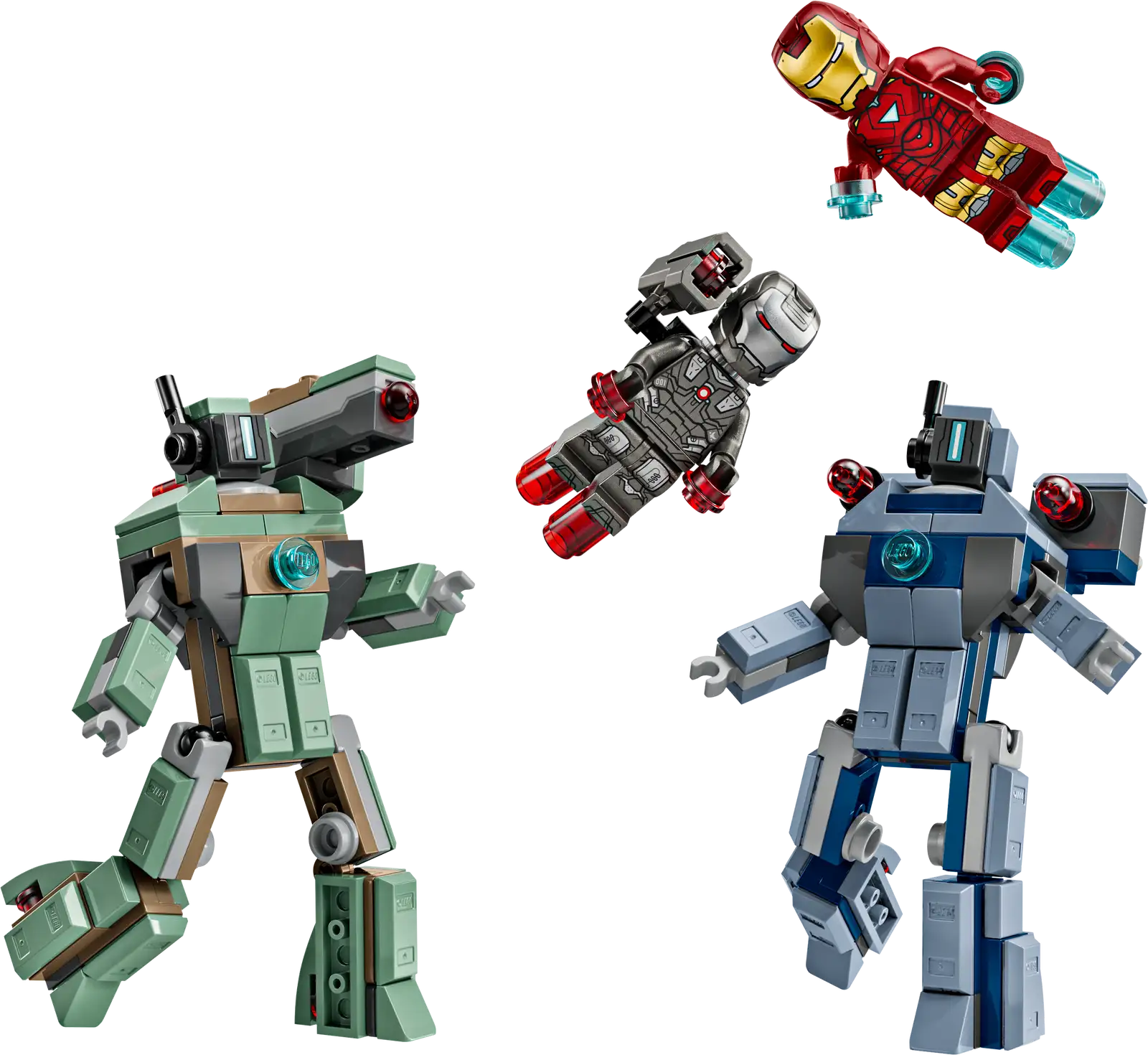 76320  Iron Man & War Machine vs. Hammer Drones