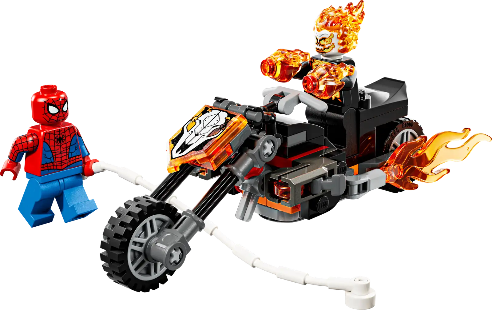 76335 Spider-Man vs. Ghost Rider Motorcycle