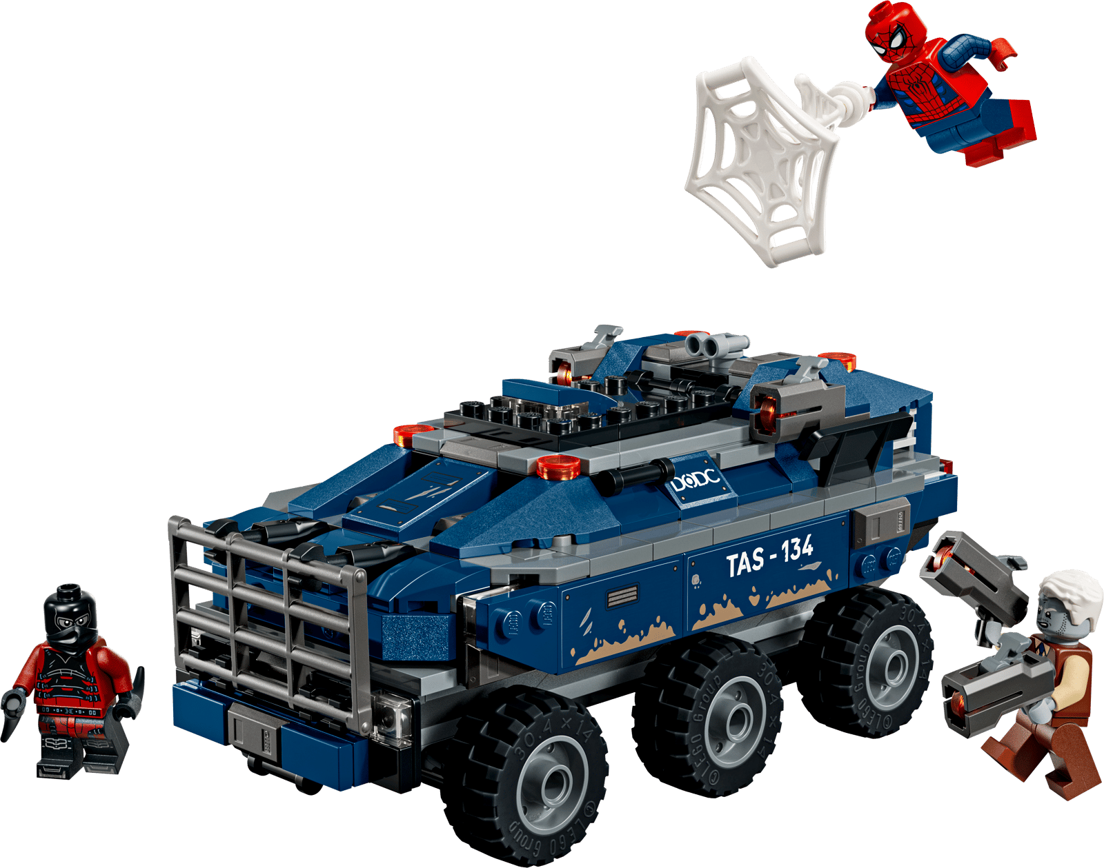 76349 Spider-Man Prison Transport Chase