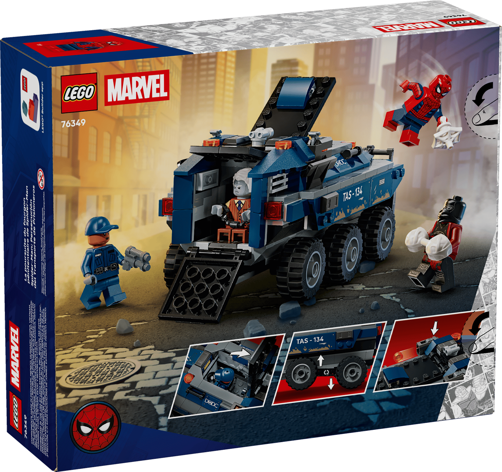 76349 Spider-Man Prison Transport Chase
