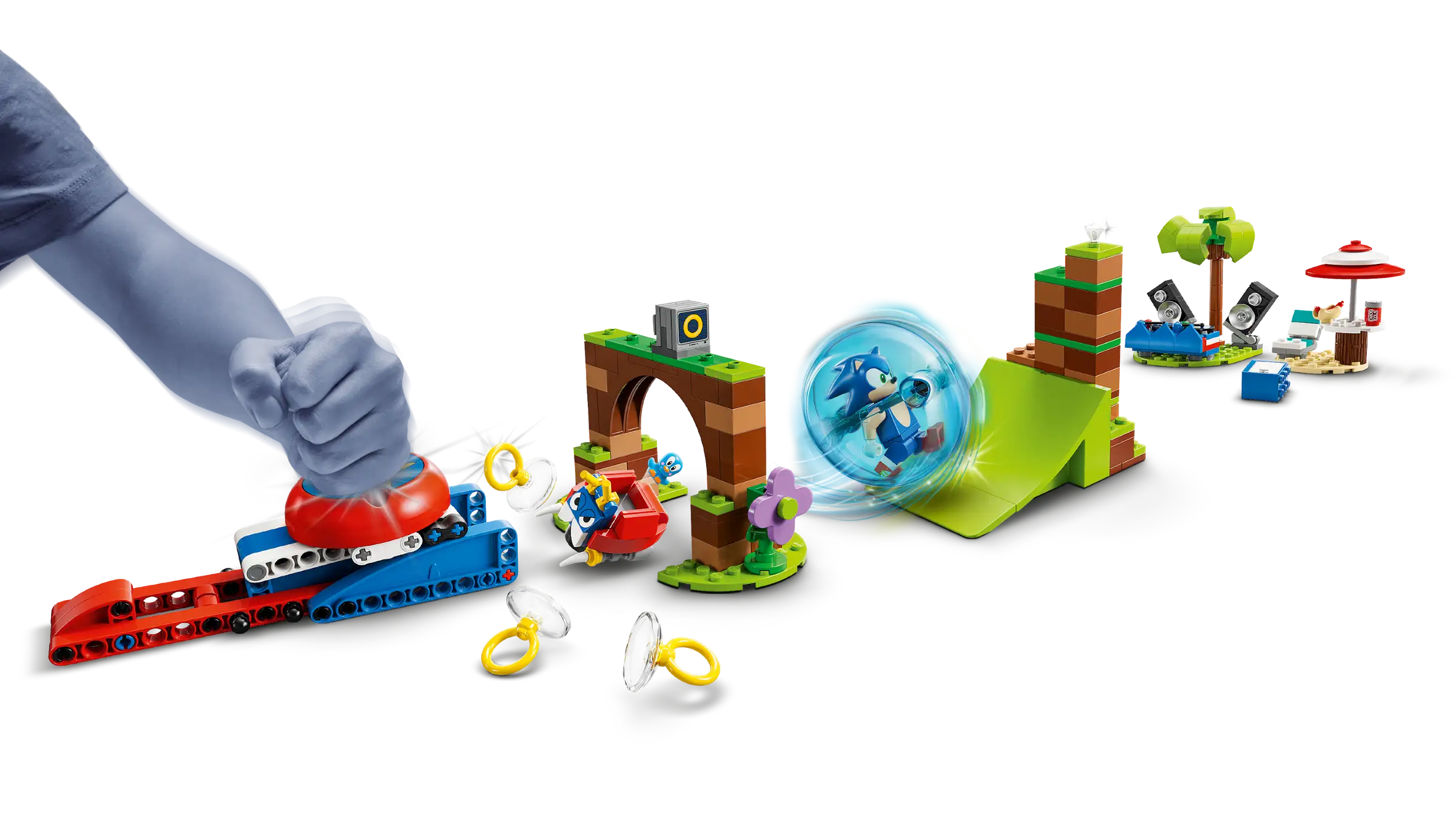 LEGO SONIC O Desafio da Esfera de Velocidade de Sonic 76990 - O Papagaio  Sem Penas