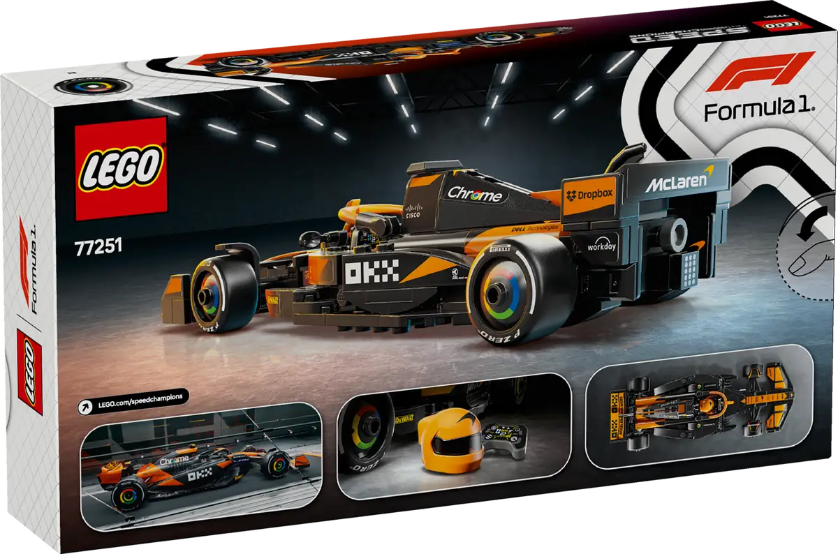 77251 McLaren F1® Team MCL38 Race Car