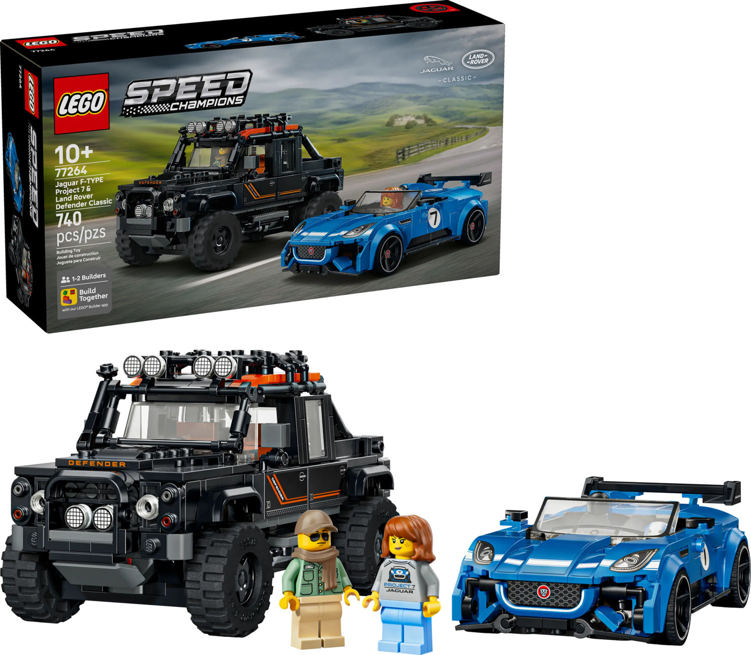 77264 Jaguar Project 7 & Land Rover Defender