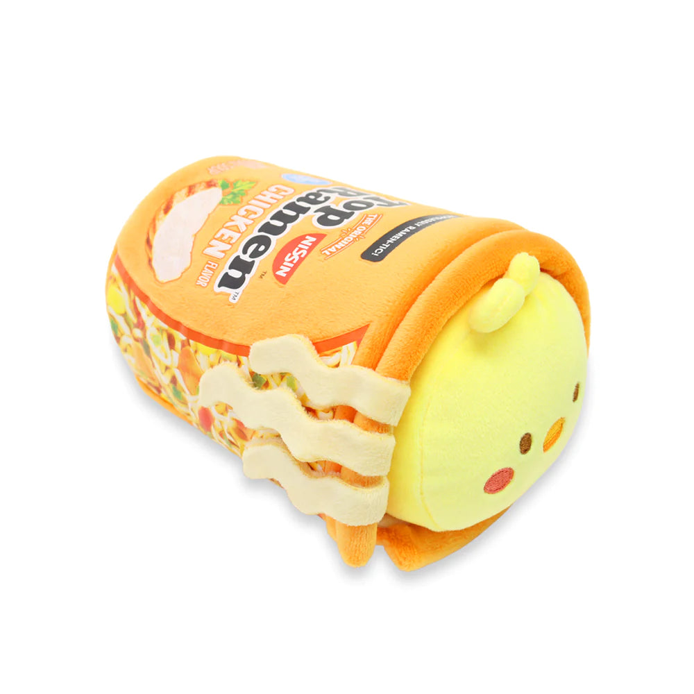 Top Ramen Cup Chicken Chickiroll Small Anirollz Plush Blanket