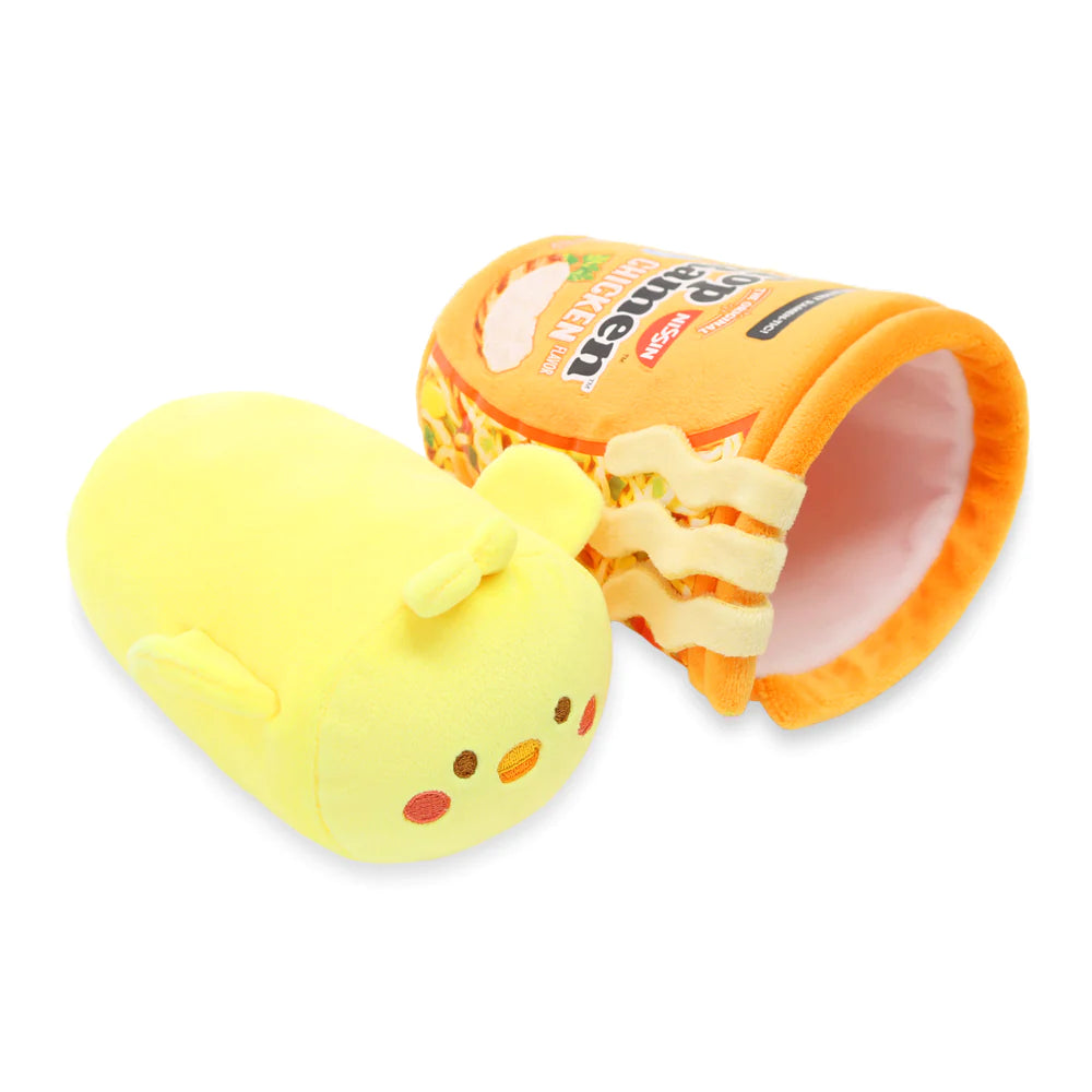 Top Ramen Cup Chicken Chickiroll Small Anirollz Plush Blanket