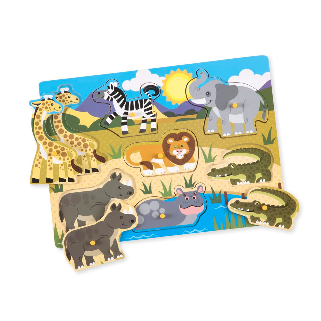 Safari Peg Puzzle