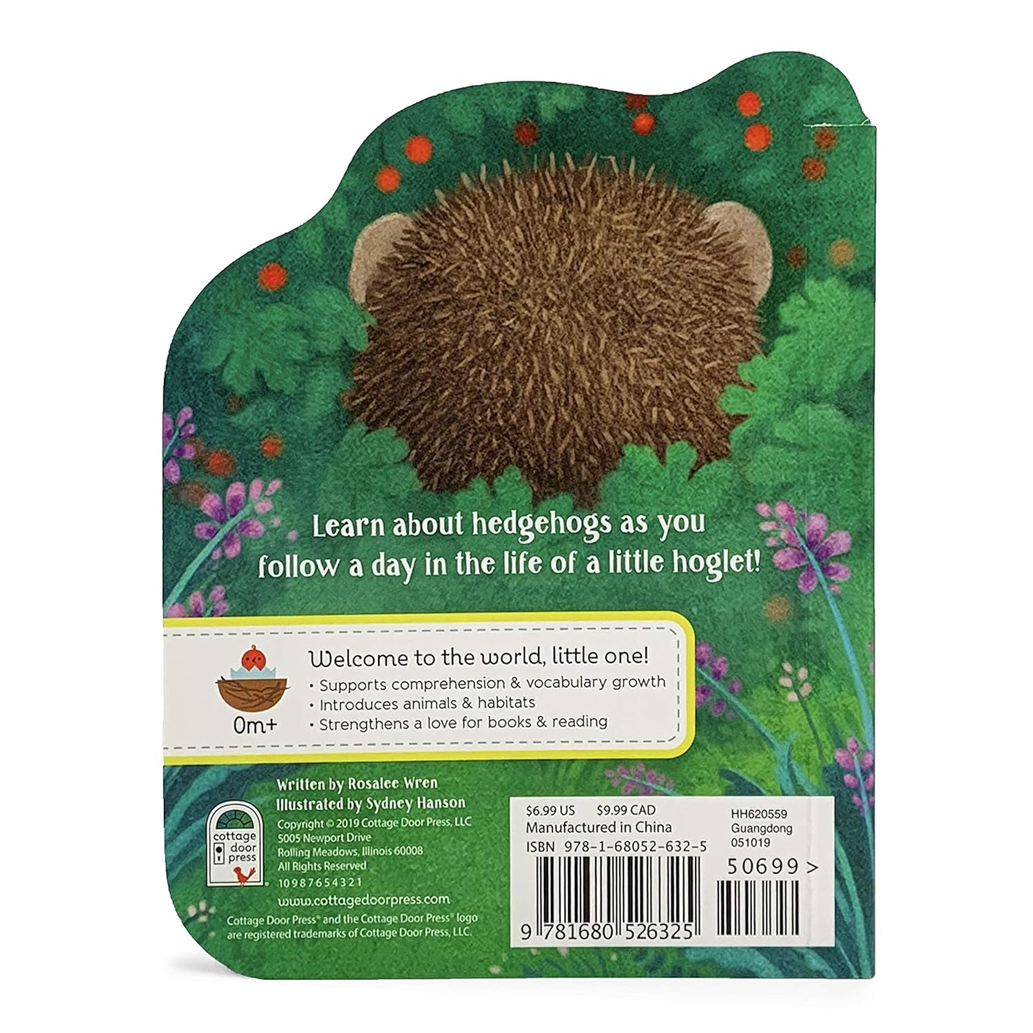 A Little Hedgehog Shaped Board Book