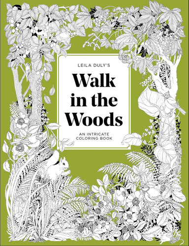 A Walk in the Woods Coloring Book