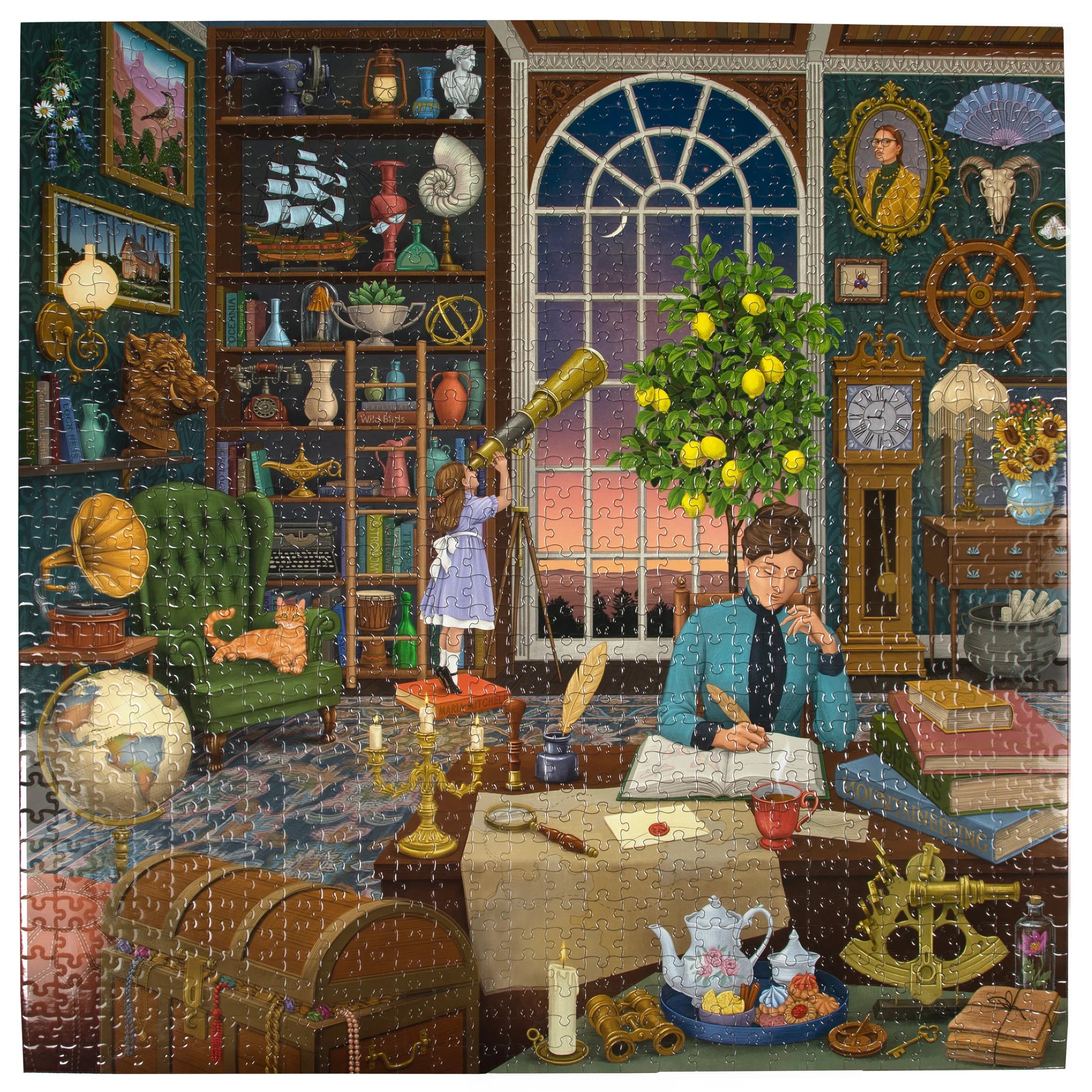 Alchemist's Library 1000 Pc Square Puzzle