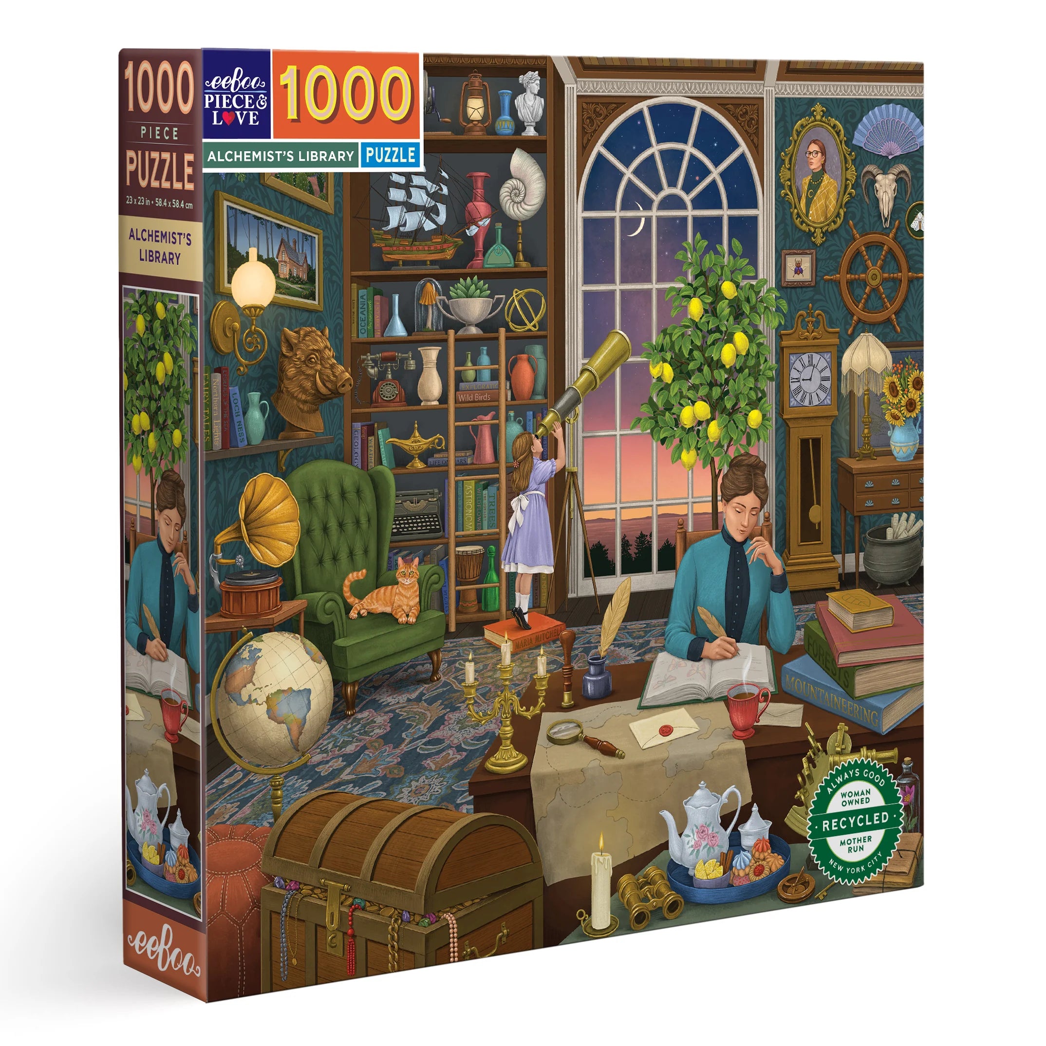 Alchemist's Library 1000 Pc Square Puzzle