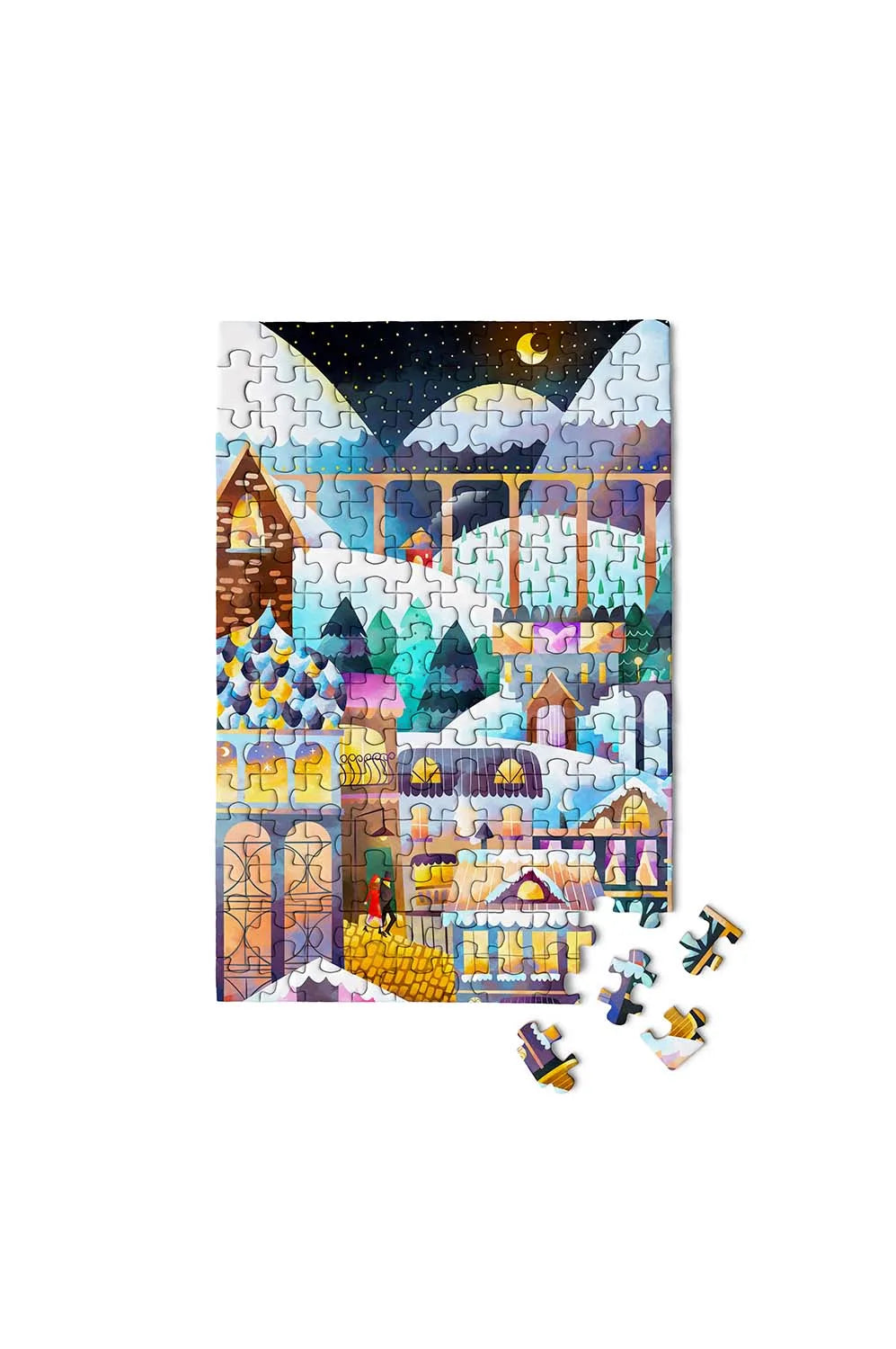 Alpine Village Holiday MicroPuzzles