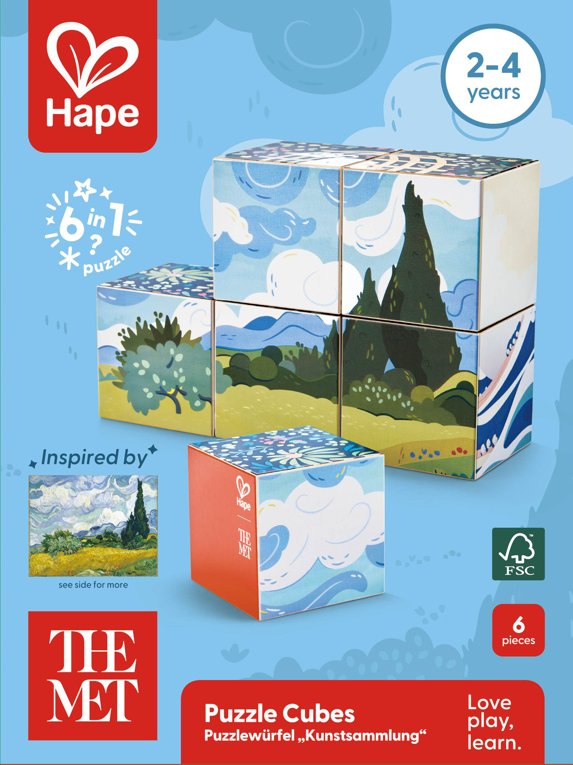 Art Puzzle Cubes