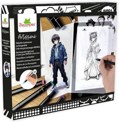 Artissimo Create Your Manga Characters Rechargeable Light Pad