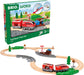 BRIO World Pull Back Train Set