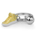 Basketball & High Top Shoe Keychain