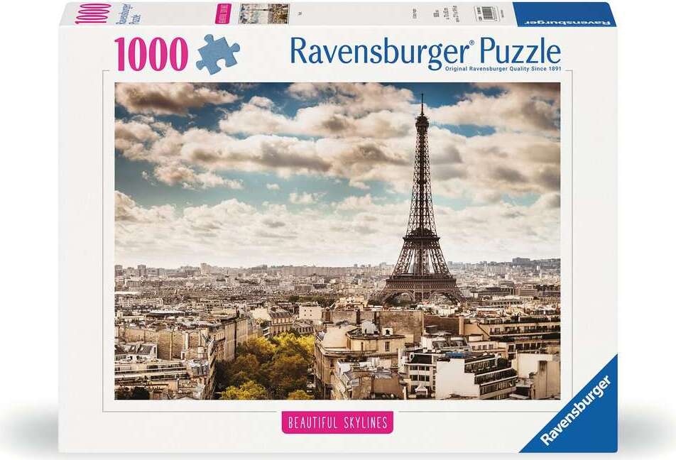 Beautiful Skylines Paris 1000 pc Puzzle