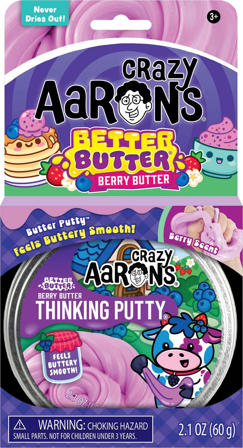 Better Butter Berry 4" Thinking Putty Tin