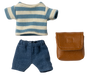 Big Brother Mouse Clothes & Brown Bag