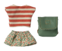 Big Sister Mouse Clothes & Green Bag