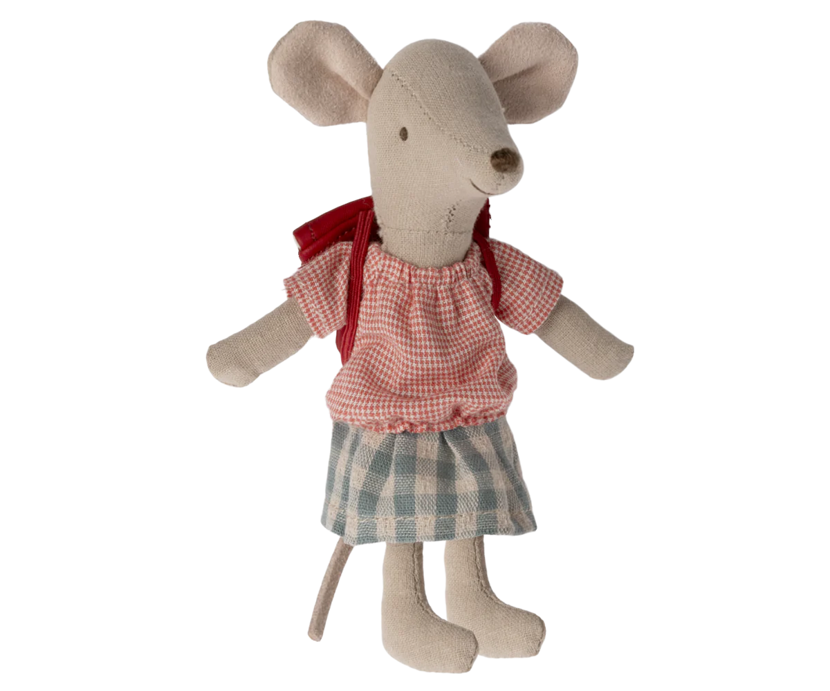 Big Sister Tricycle Mouse in Red