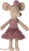 Big Sister Ballerina Mouse in Pink Heather