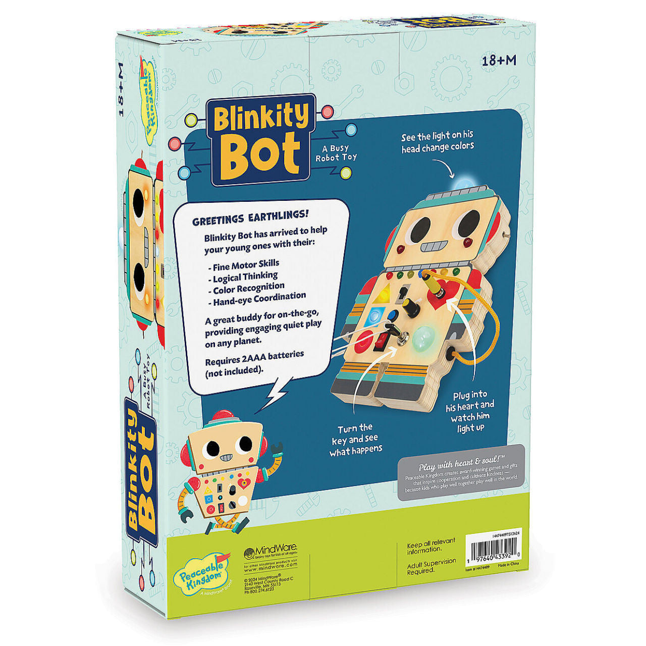 Blinkity Bot Activity Board