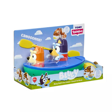 Bluey Paddling Canoe