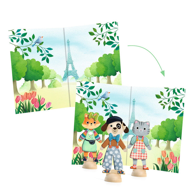 Bonjour Paris Collage Craft Kit