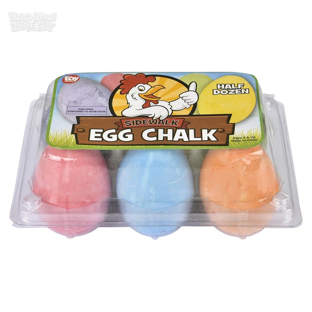 Bright Eggs Sidewalk Chalk