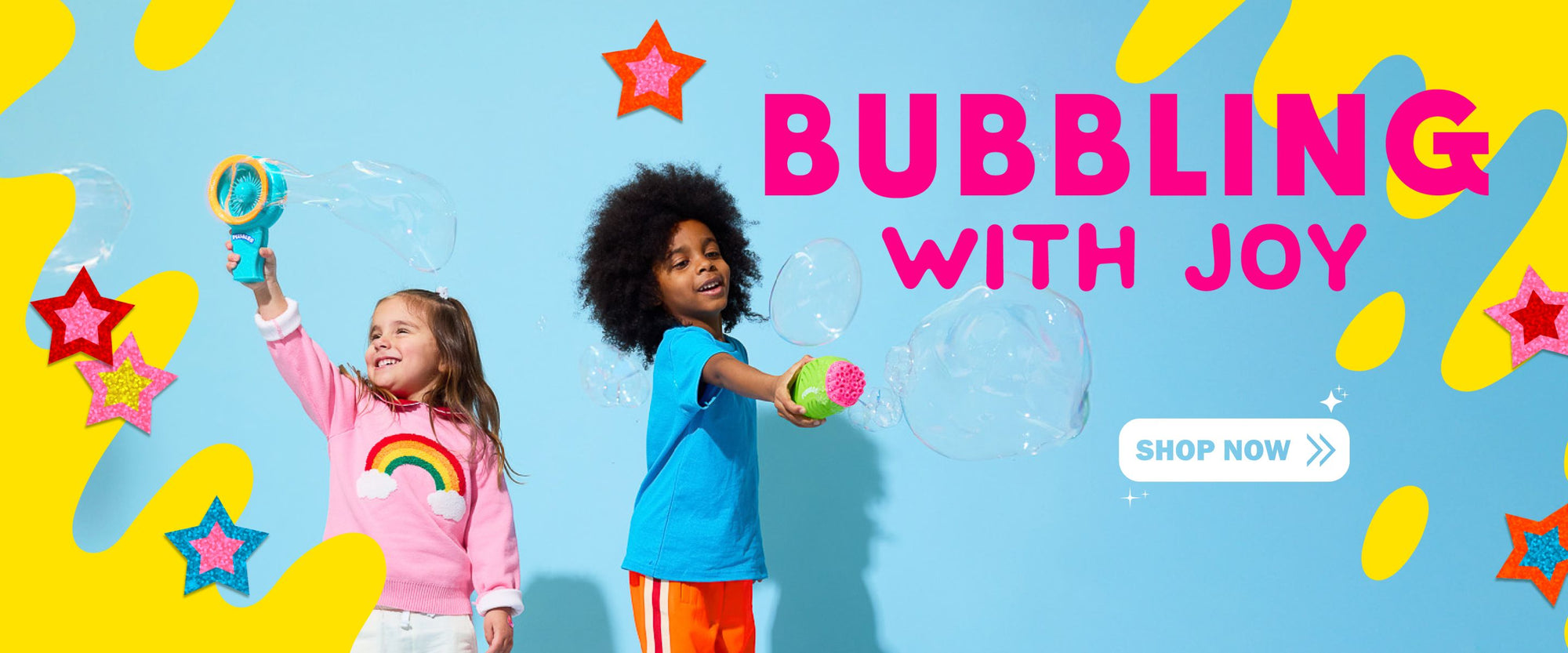 Bubbling with Joy - Shop Now